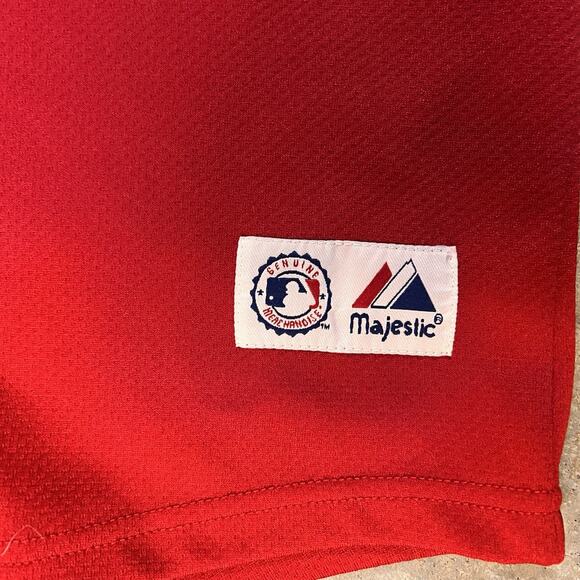 St. Louis Cardinals Albert Pujols Jersey Red Mesh Youth XL/S - Picture 5 of 8